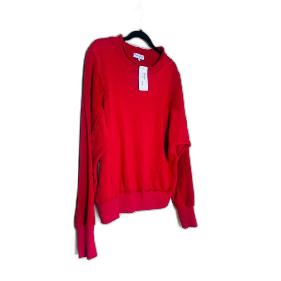 NWT Michael Stars Los Angeles Red Kali Pullover Large MSRP $148 - Picture 2 of 10